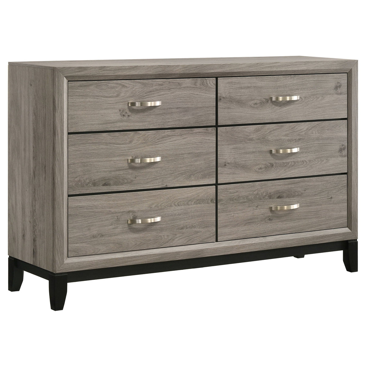 Valen Four-piece Twin Bedroom Set Light Taupe