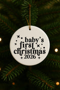 Baby's First Christmas 2026 Christmas Ornament