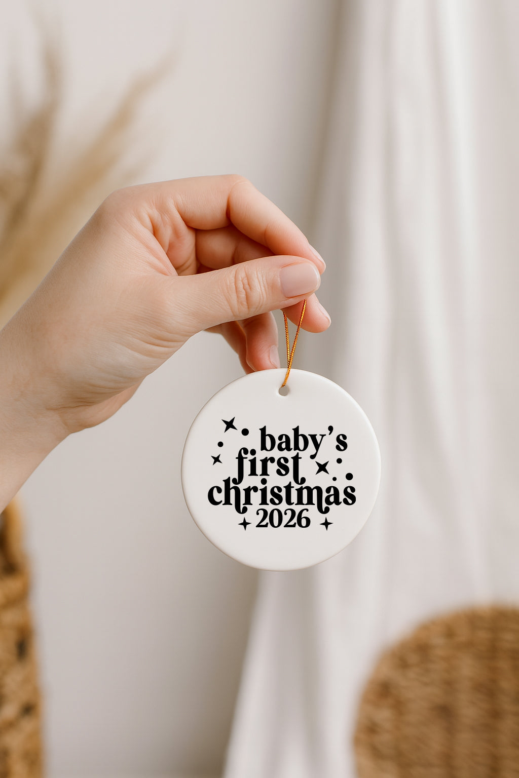 Baby's First Christmas 2026 Christmas Ornament
