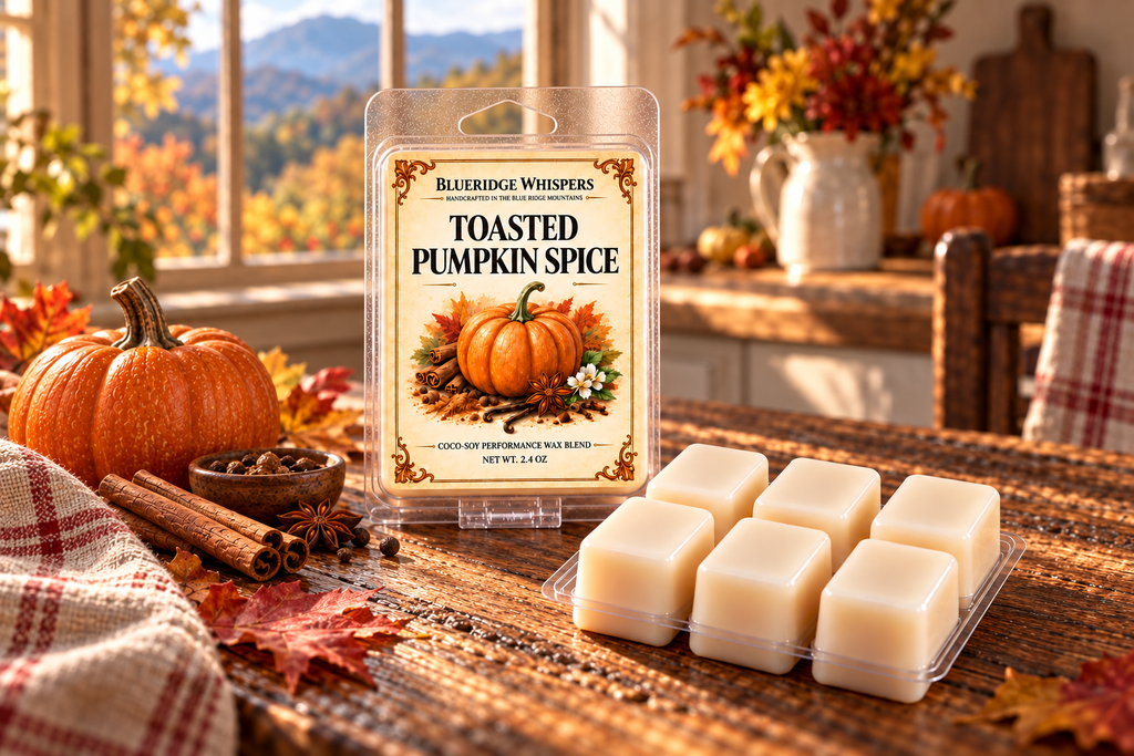 Toasted Pumpkin Spice Wax Melts – Fall Scented Soy