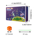 VEVOR Tent Fort Building Kit For Kid Glow In The Dark STEM Construction Toy 140P