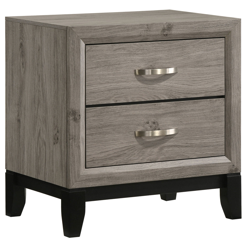 Valen Five-piece Full Bedroom Set Light Taupe