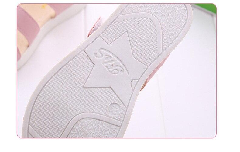 Girls' Flower Open-Toe Sandals