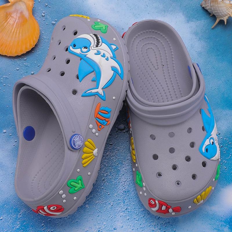 Children's Cartoon EVA Clogs with Charms