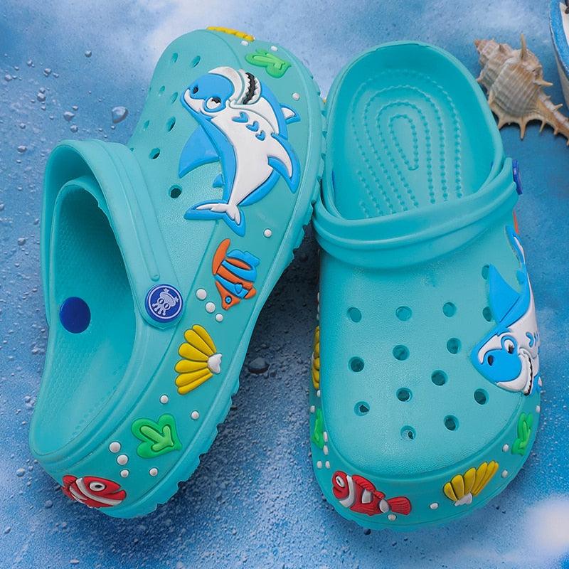 Children's Cartoon EVA Clogs with Charms