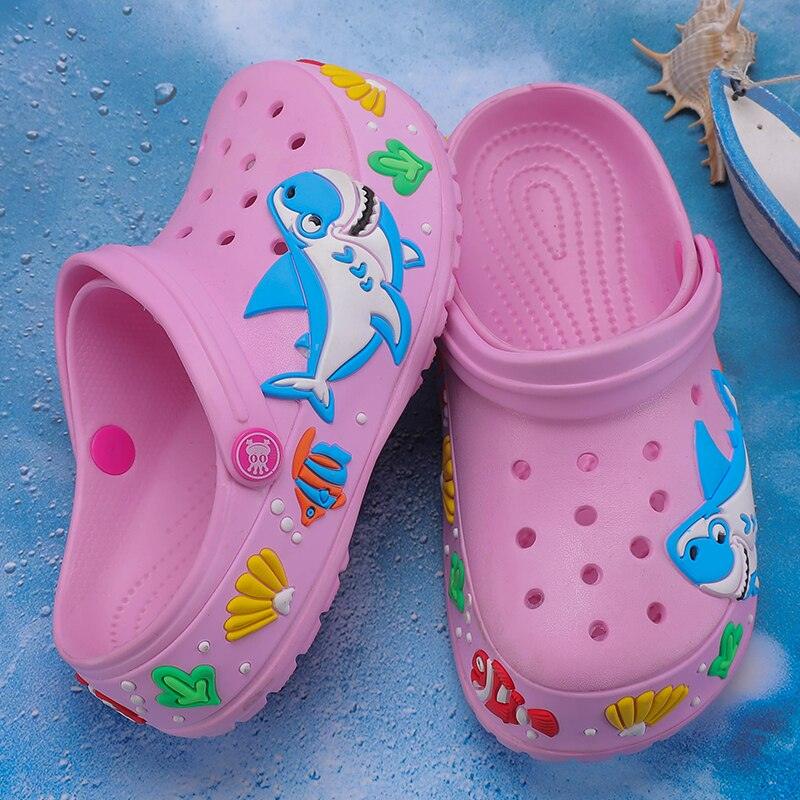 Children's Cartoon EVA Clogs with Charms