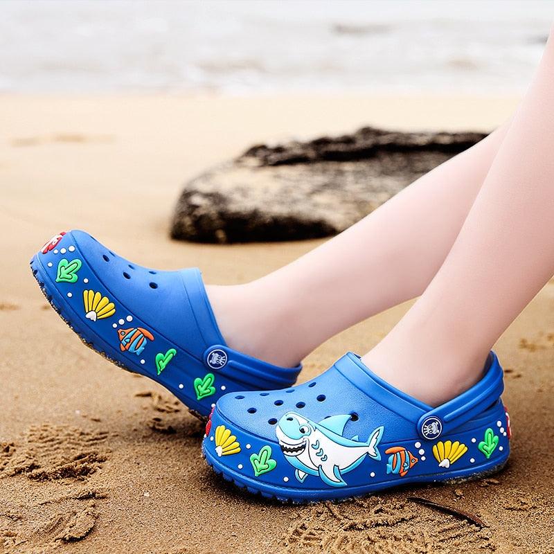 Children's Cartoon EVA Clogs with Charms