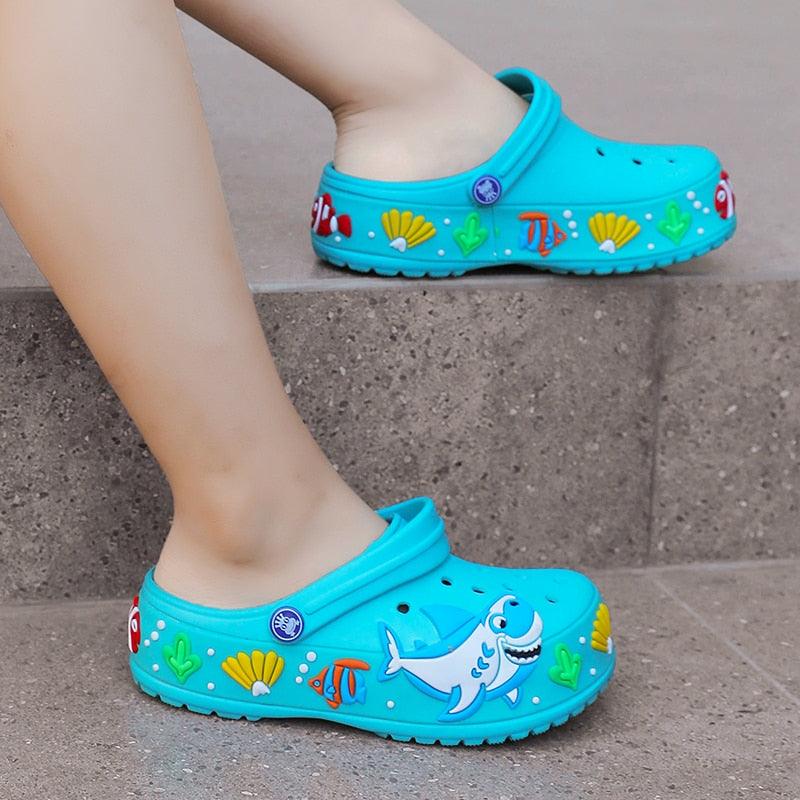 Children's Cartoon EVA Clogs with Charms