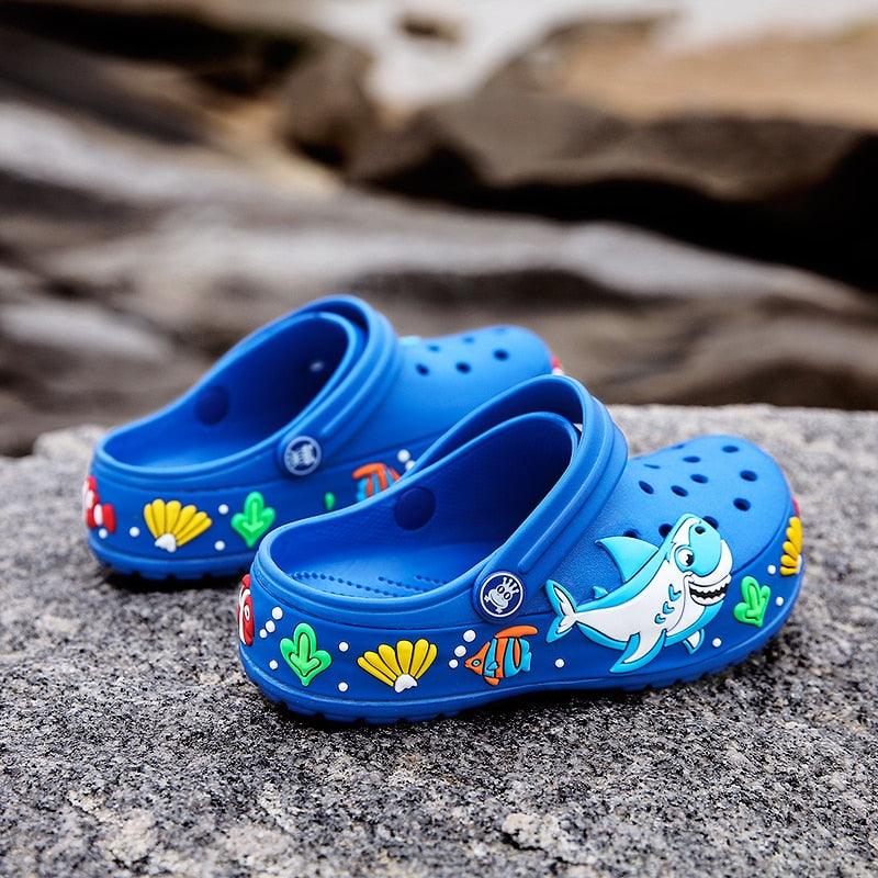 Children's Cartoon EVA Clogs with Charms