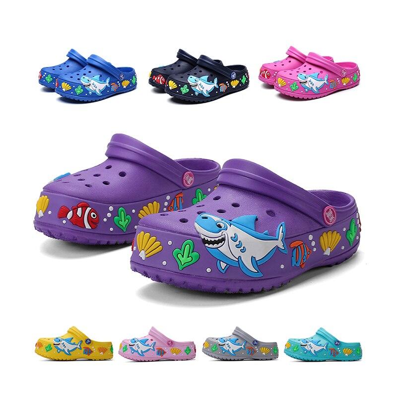 Children's Cartoon EVA Clogs with Charms