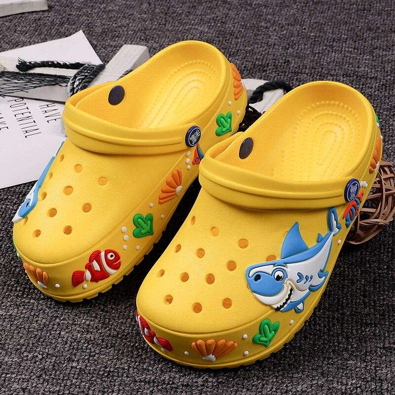 Children's Cartoon EVA Clogs with Charms