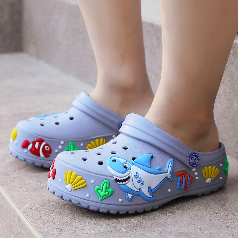 Children's Cartoon EVA Clogs with Charms