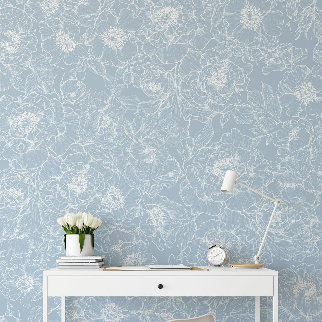 The Dutchess (Baby Blue) Wallpaper