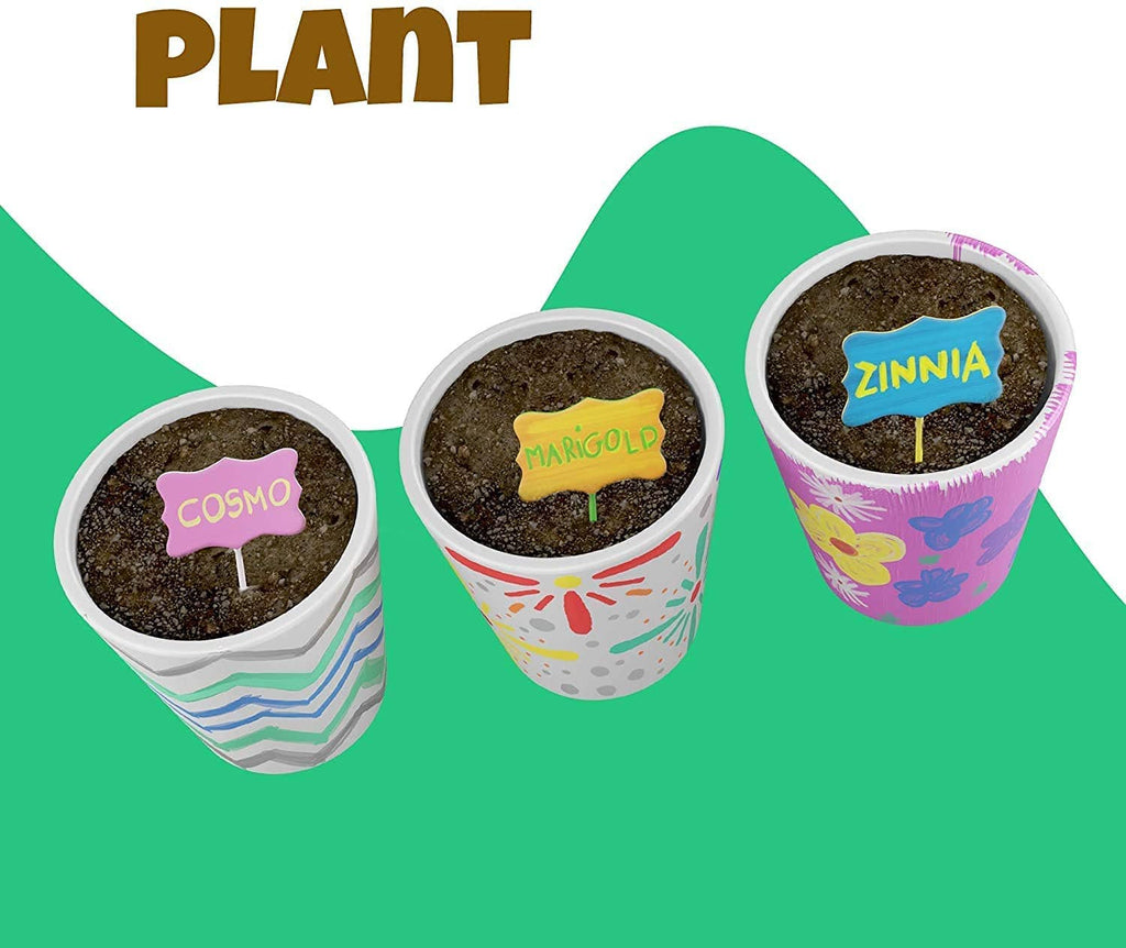 Paint & Plant Stoneware Flower Gardening Kit