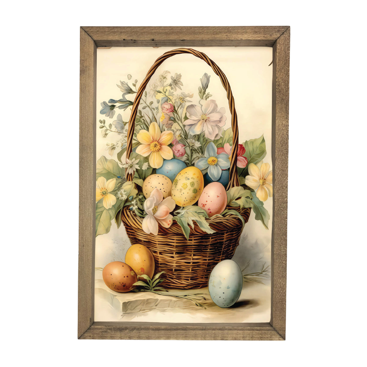 Easter Basket Framed Art
