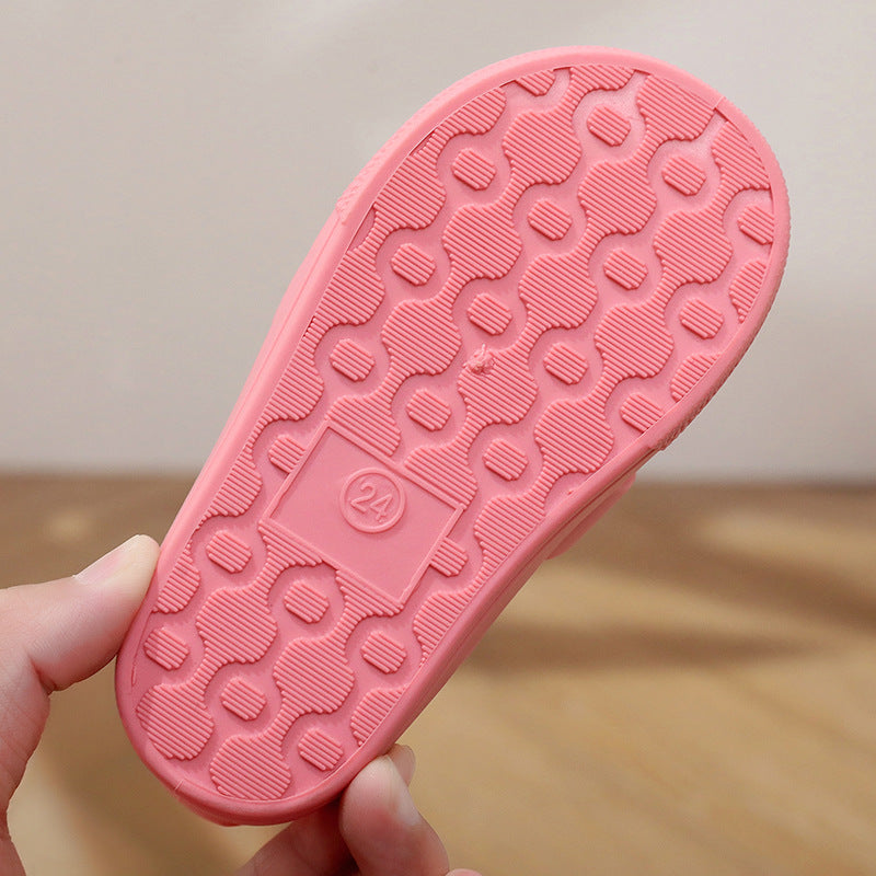 Kids' Fisherman Jelly Sandals with Hook-and-Loop Straps