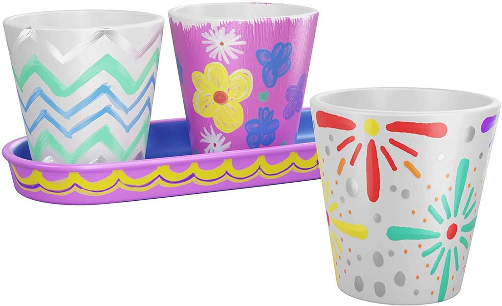 Paint & Plant Stoneware Flower Gardening Kit