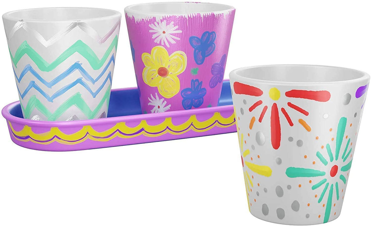 Paint & Plant Stoneware Flower Gardening Kit