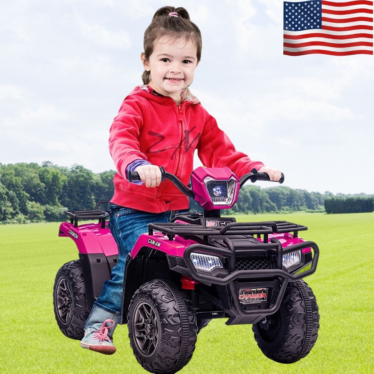 Electric 4-Wheel ATV Ride-On Car for Kids Ages 3 and Up - Fun Toy Vehicle for Children