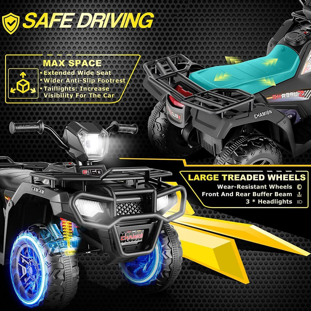 Electric 4-Wheel ATV Ride-On Car for Kids Ages 3 and Up - Fun Toy Vehicle for Children