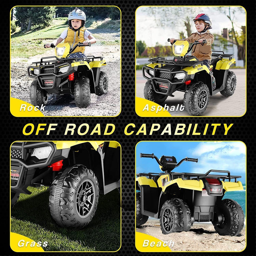 Electric 4-Wheel ATV Ride-On Car for Kids Ages 3 and Up - Fun Toy Vehicle for Children