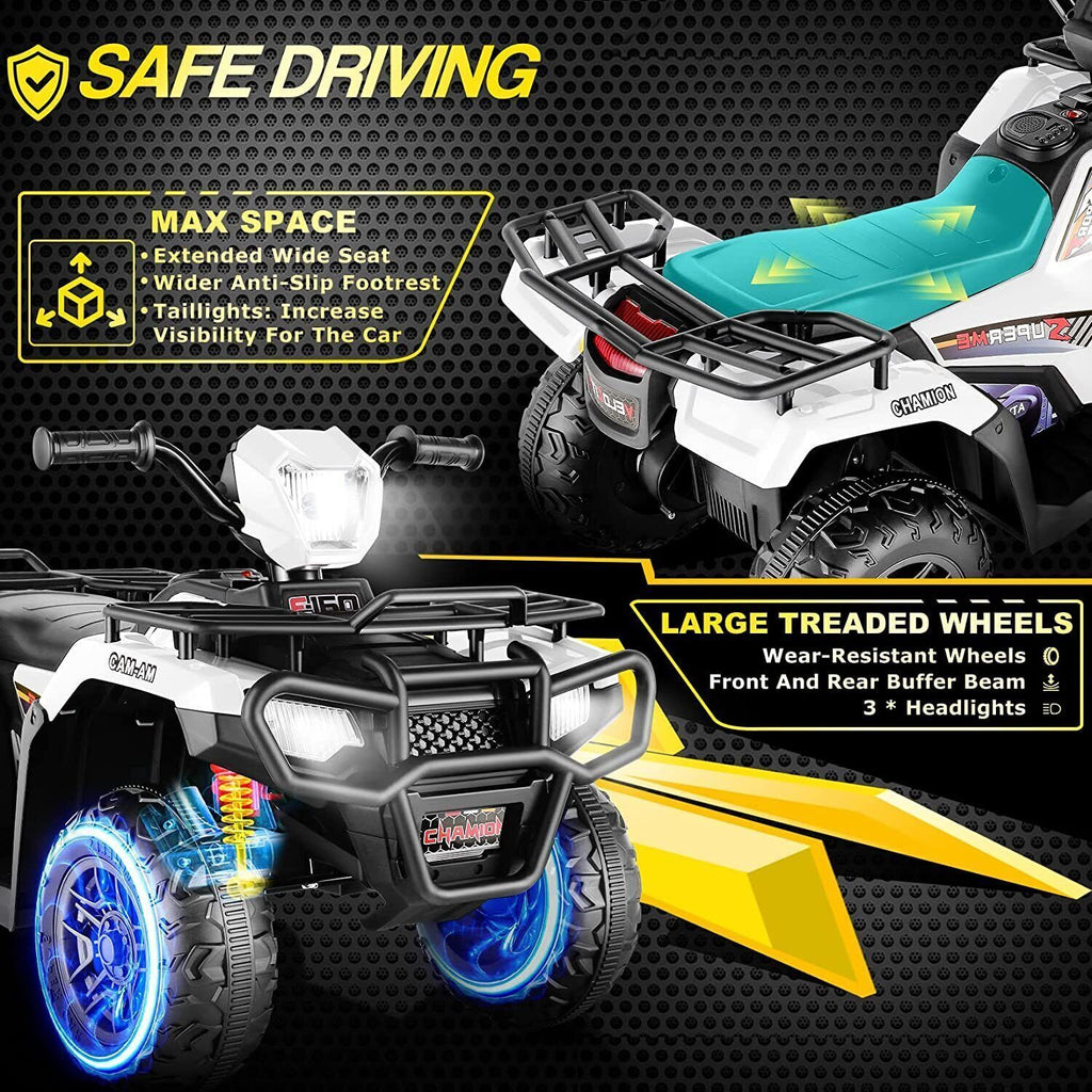 Electric 4-Wheel ATV Ride-On Car for Kids Ages 3 and Up - Fun Toy Vehicle for Children