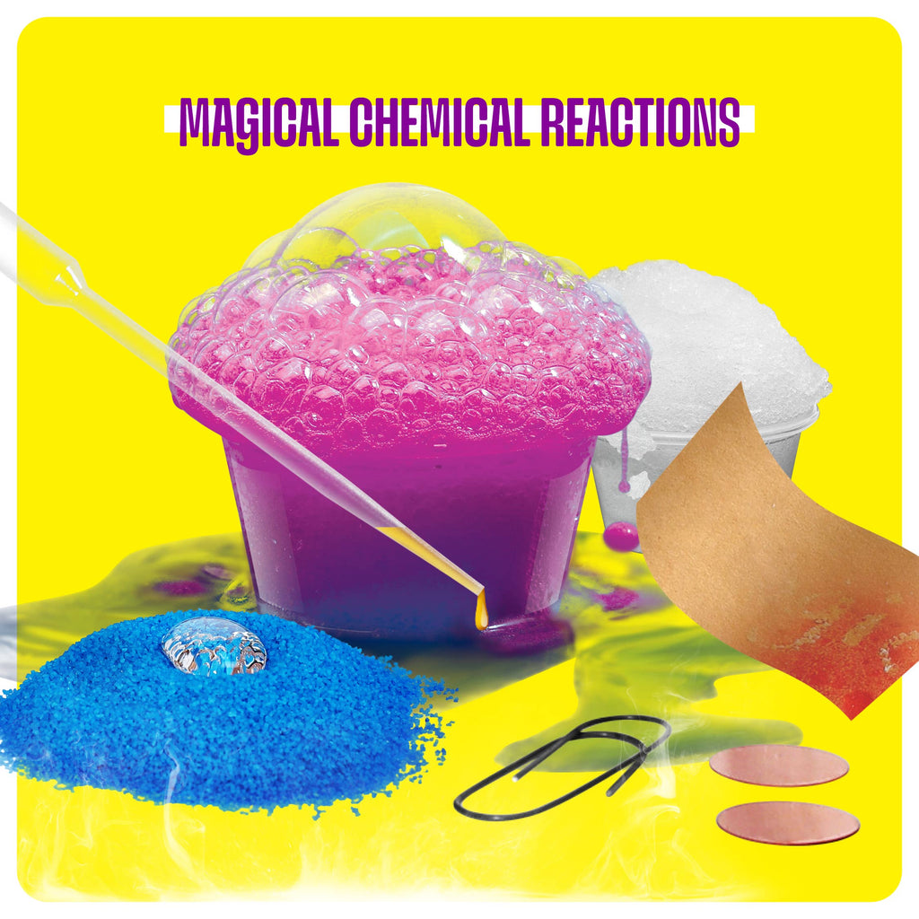 Science Magic STEM Experiment Kit for Kids – 25 Chemistry & Physics Activities