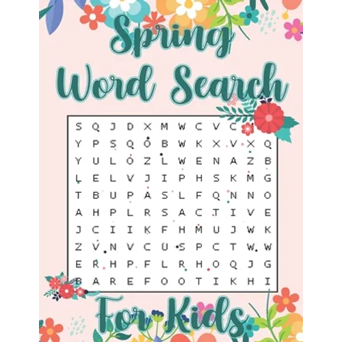 Spring Word Search For Kids: Hello Spring Word Search Puzzle Book Gift for Spring Season Lover - Paperback
