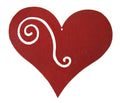Hanging Heart Tree Ornaments (set of 3), Christmas or Valentines Day Ornament