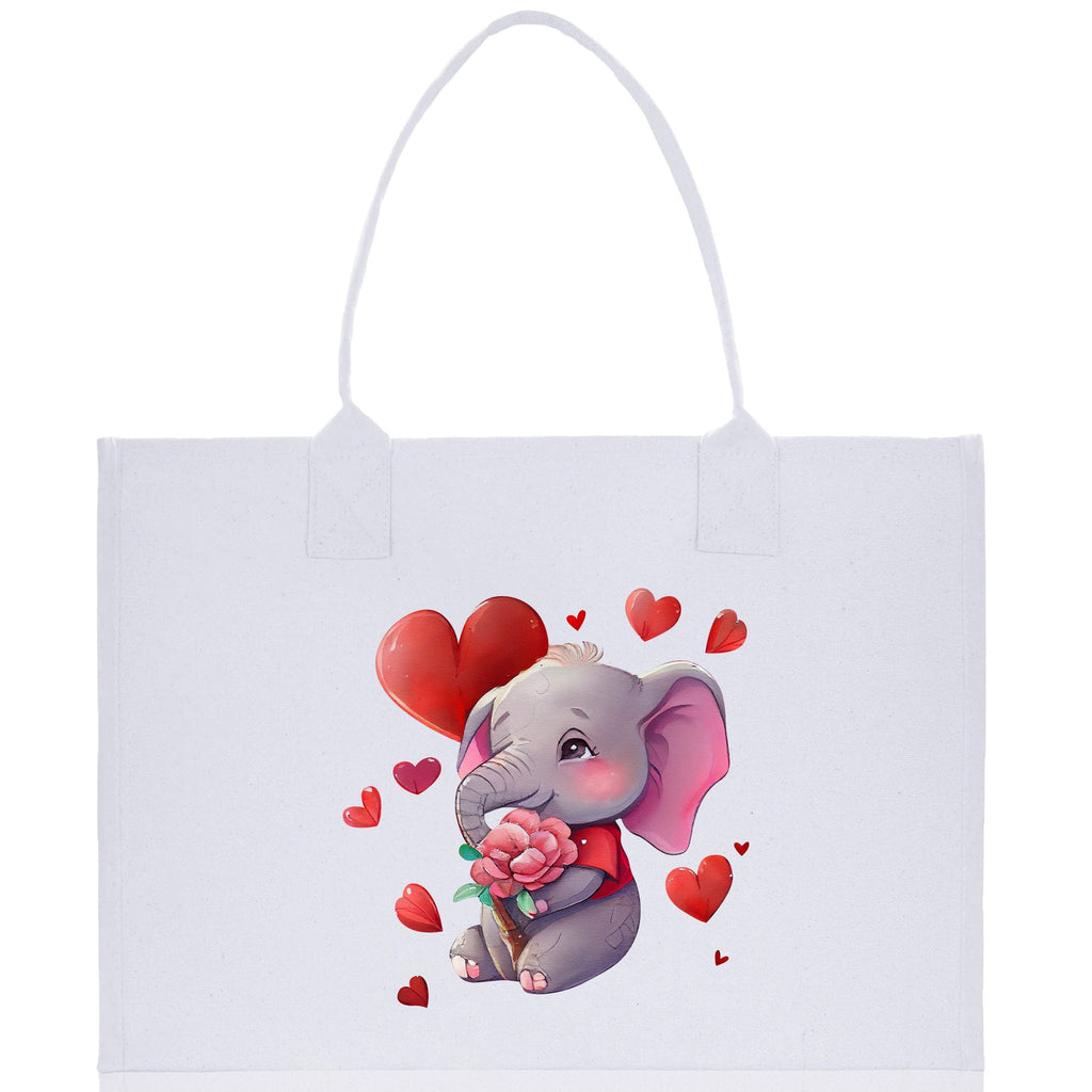 Heart Canvas Tote Bag Happy Valentines Day Gift for Her Love Tote Bag Lovers Gift Mother Day Gift Cute Valentines Gift