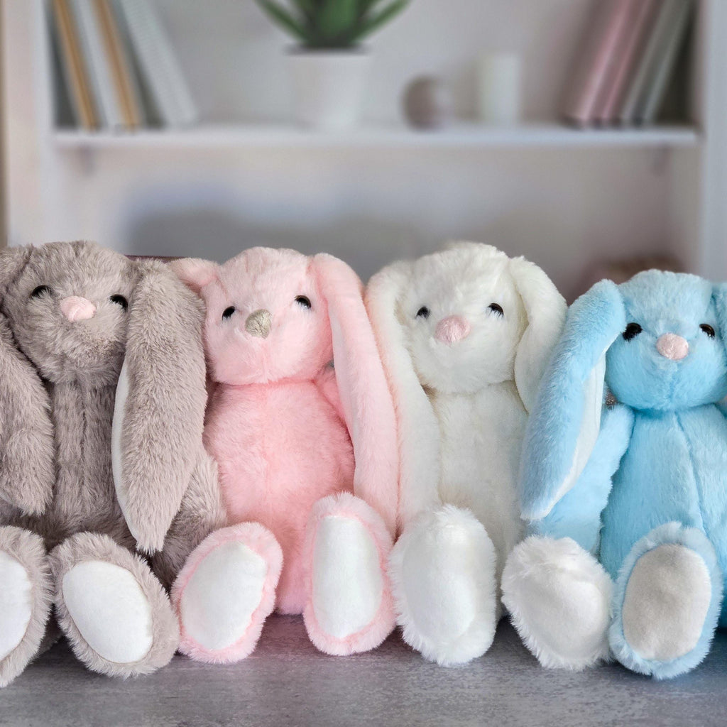 English and Hebrew Custom Plush Bunny for Kids