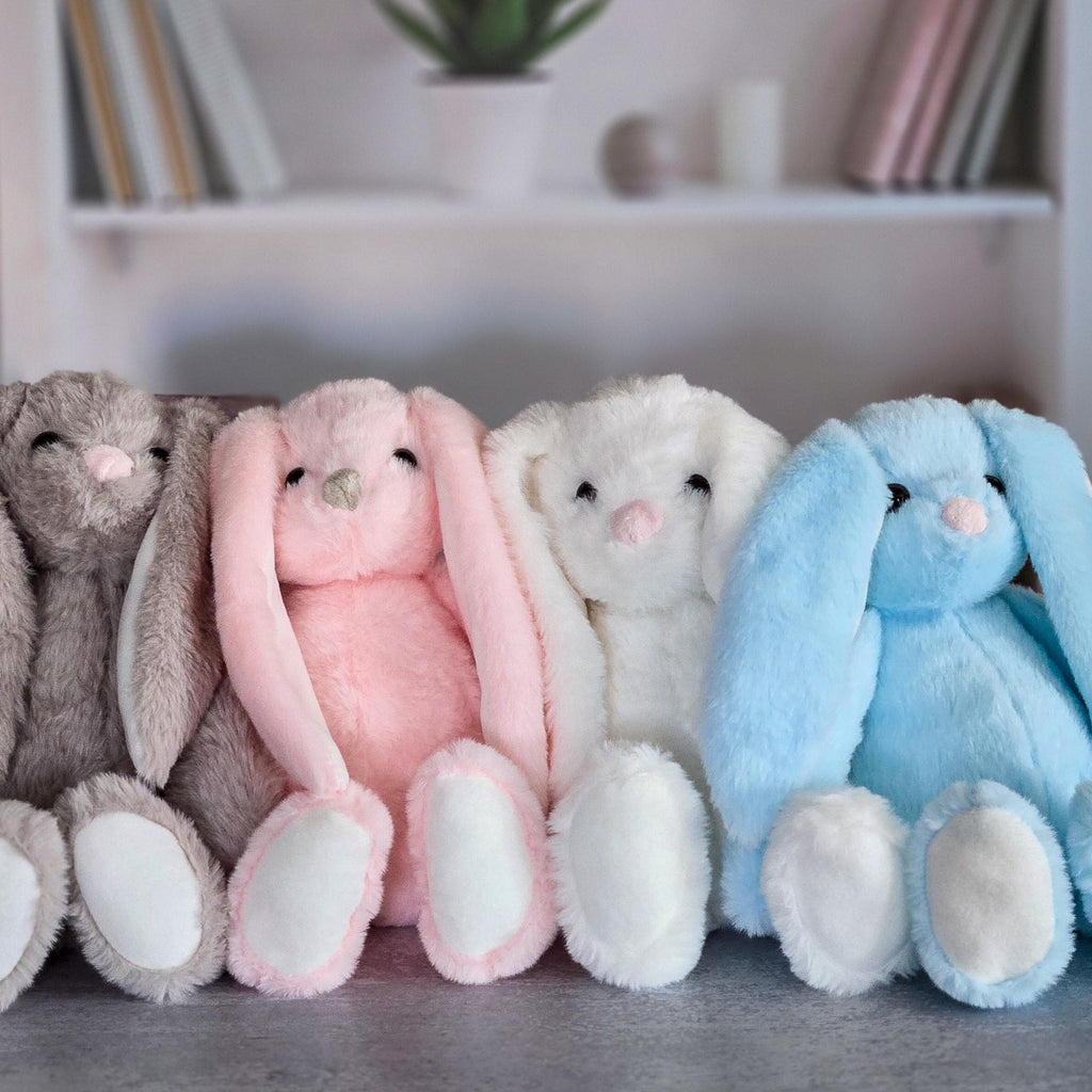 English and Hebrew Custom Plush Bunny for Kids