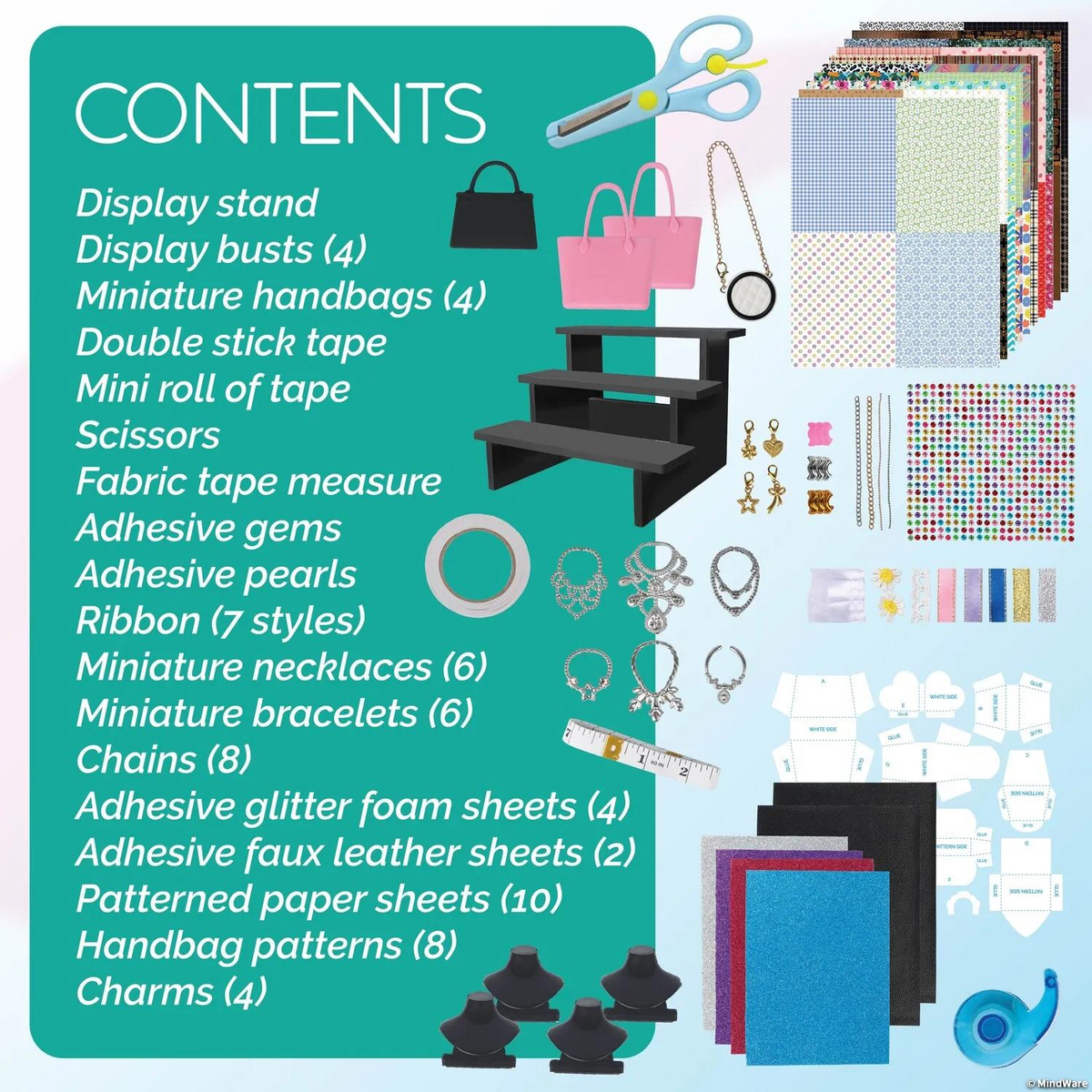 Fashion Accessories Design Learning Kit – Handbag, Jewelry & Creative Design
