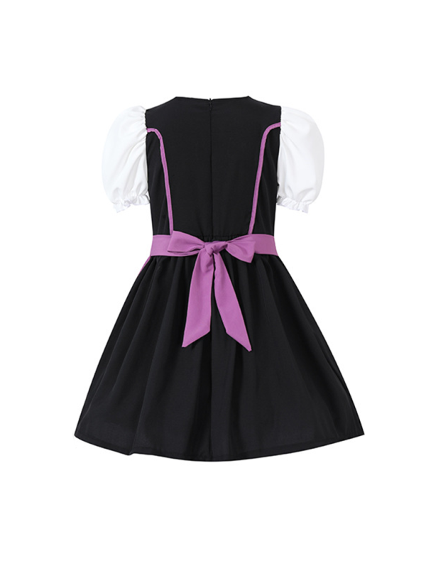 Girls Oktoberfest Costume Dress - Multi-Color Festival Outfit