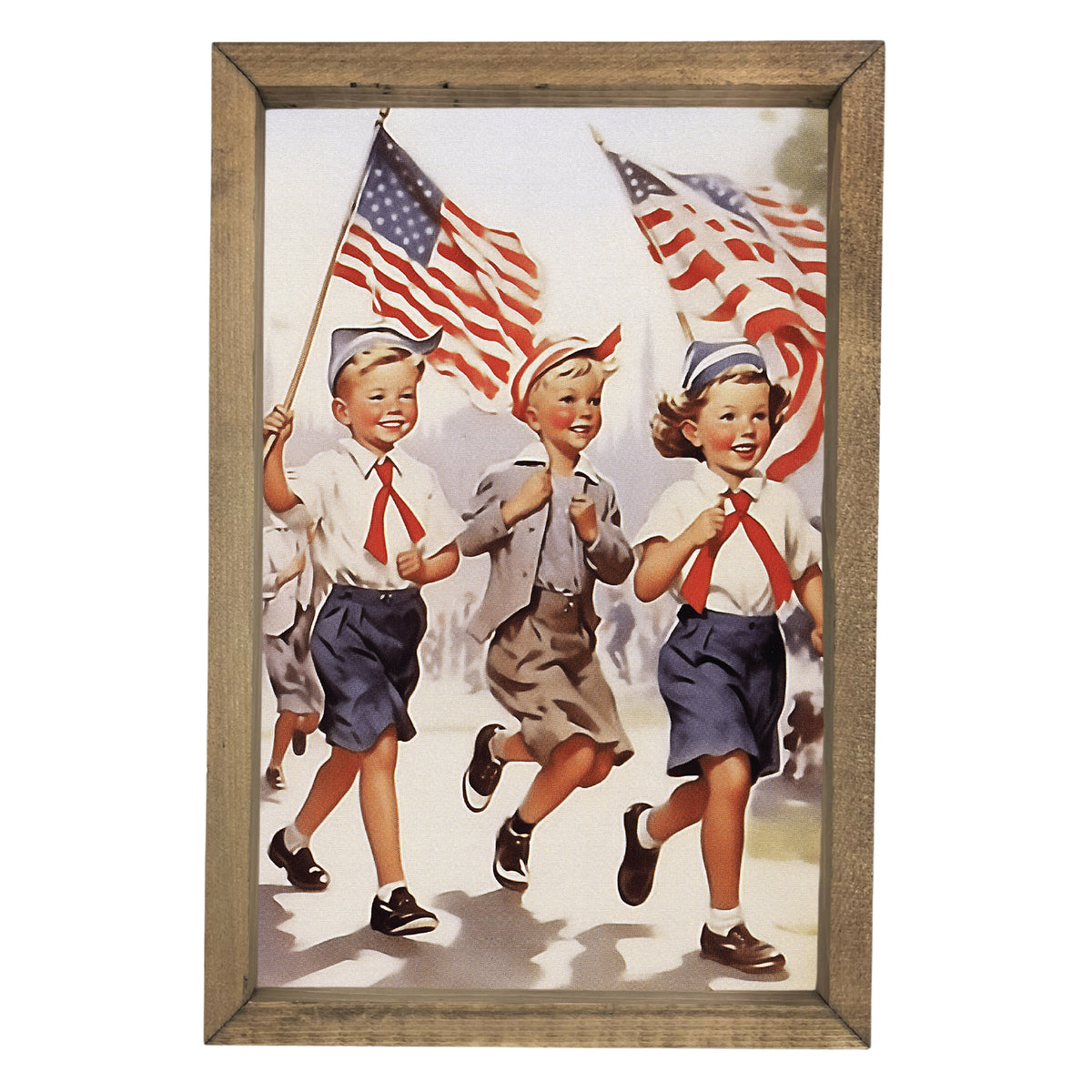 Vintage Parade Kids Framed Art