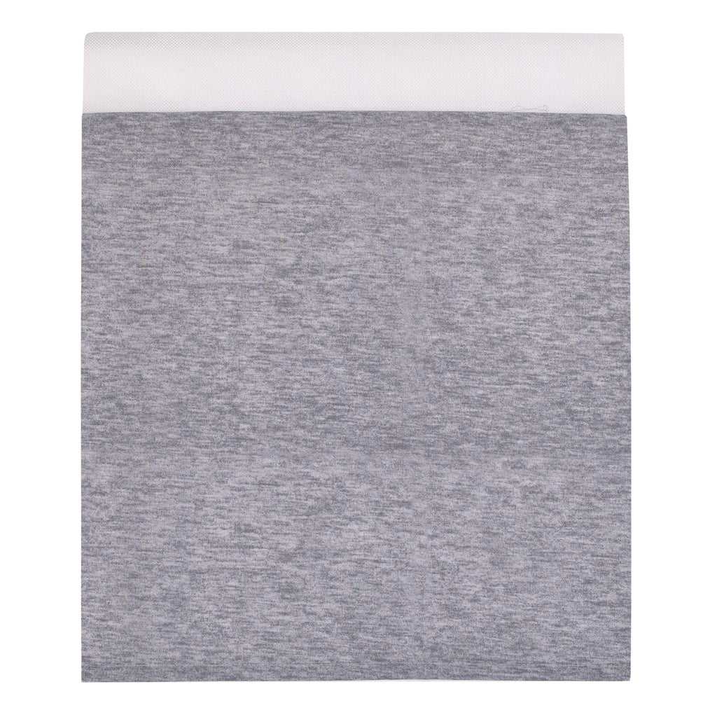 Dumbo Sweet Little Baby Light Blue, Gray, and White Storks, Stars, Clouds and Moon 3 Piece Nursery Crib Bedding Set - Comforter, 100% Cotton Fitted Crib Sheet and Crib Skirt