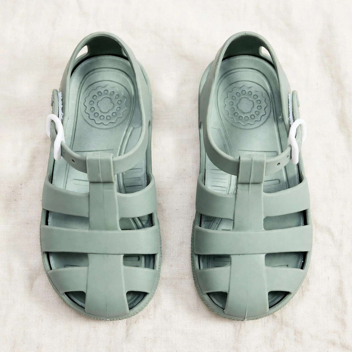 Kids' Fisherman Jelly Sandals with Hook-and-Loop Straps