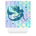 Mermaid Shower Curtain Mermaid Decor Bathroom Decor