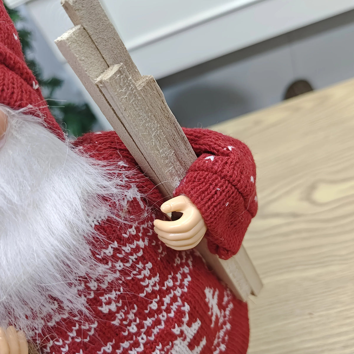 Plush 12 Inch Santa Claus Doll Life Size Figure