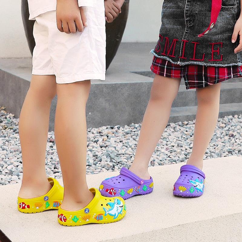 Children's Cartoon EVA Clogs with Charms