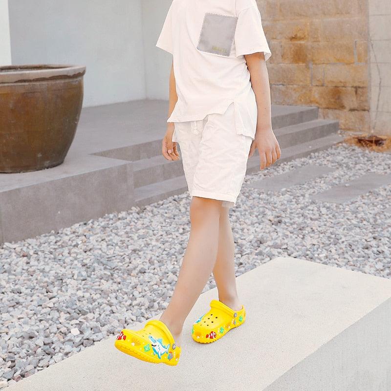 Children's Cartoon EVA Clogs with Charms