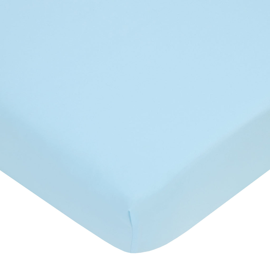 Pupstruction Work Zone Navy, Orange, Aqua, and Yellow 4 Piece Toddler Bed Set - Comforter, Fitted Bottom Sheet, Flat Top Sheet, and Reversible Pillowcase