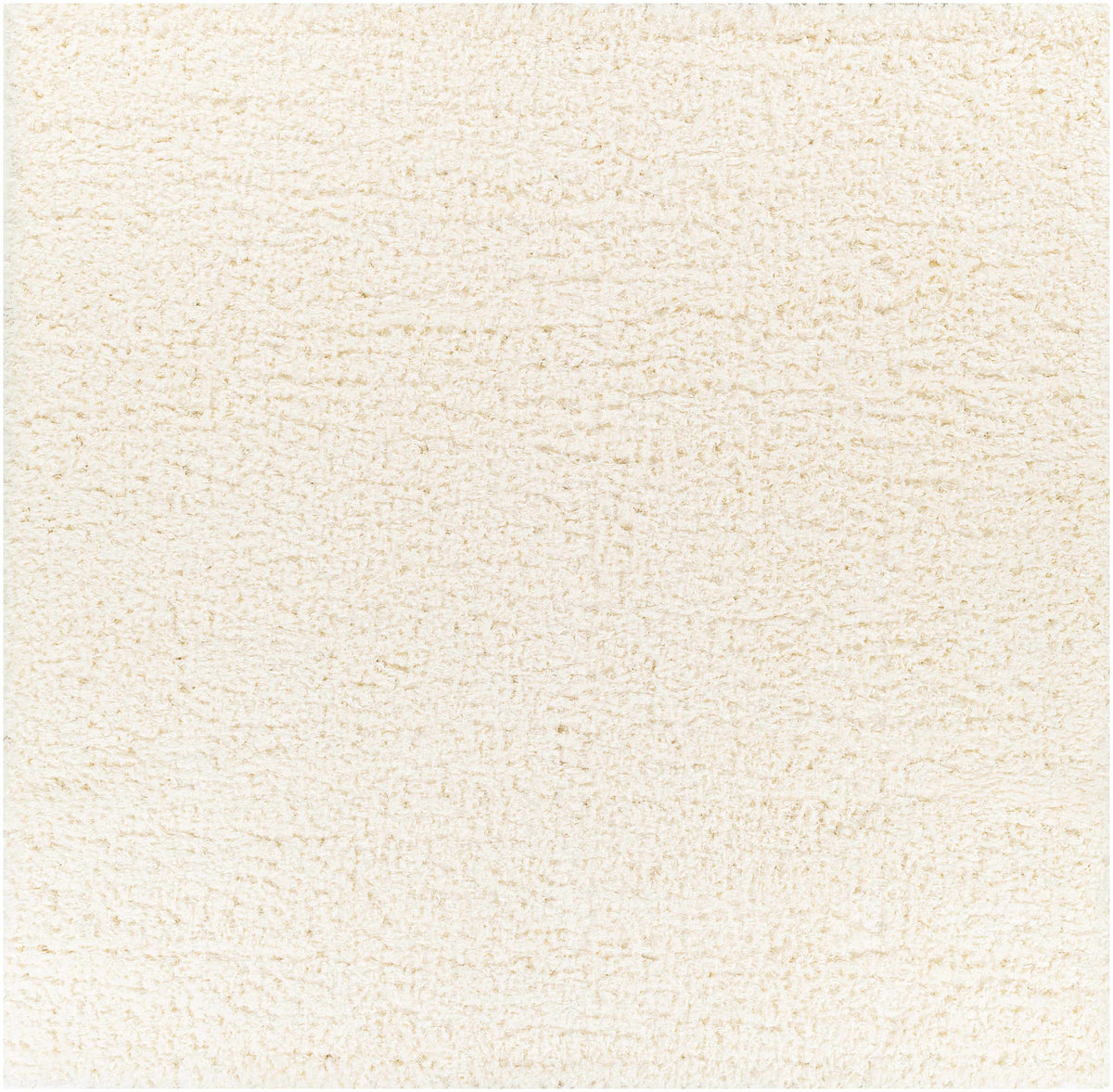 Siari Solid Cream Plush Rug