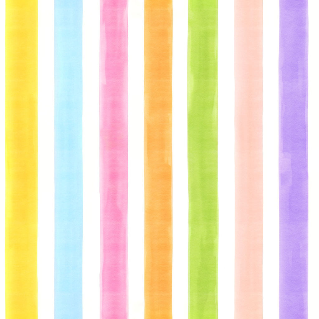 Bonnie Bright Stripes Wallpaper