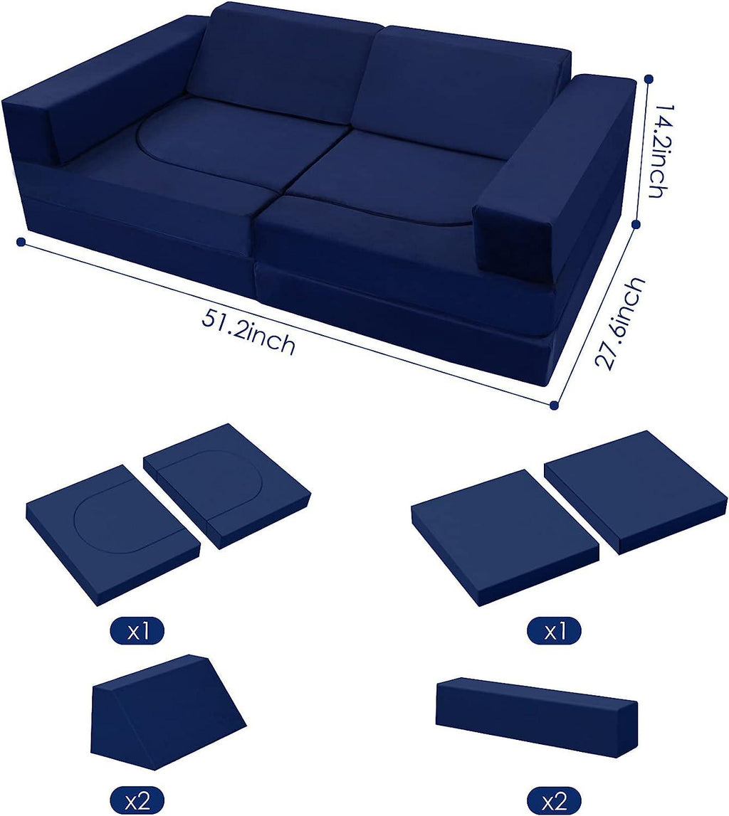 10-Piece Kids Play Couch