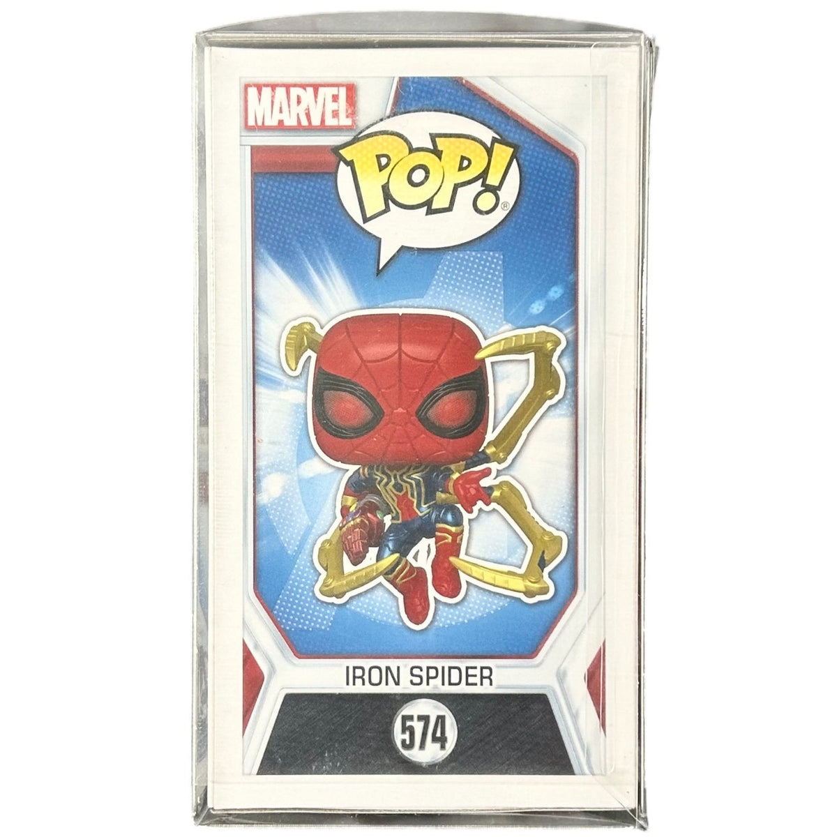 Funko Pop: Iron Spider #574 Sam De La Rosa Autographed w/COA