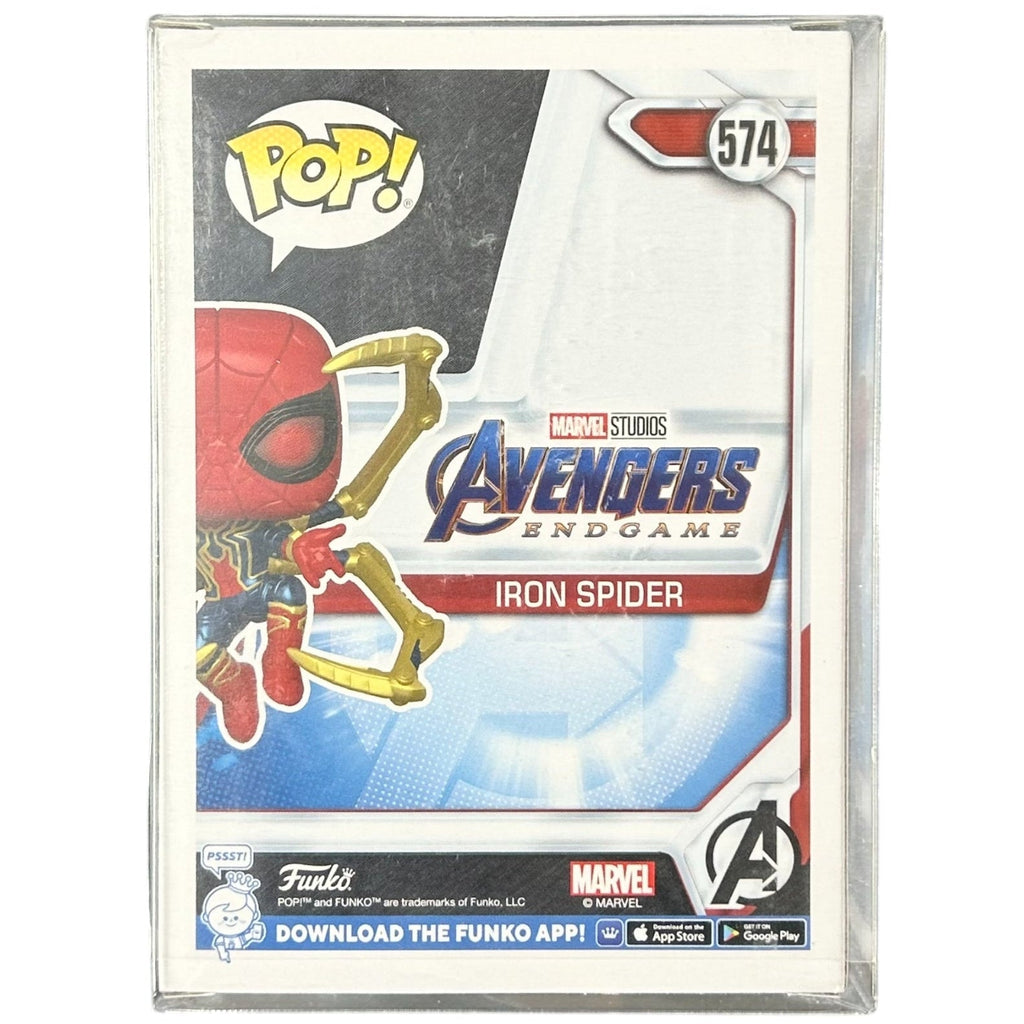 Funko Pop: Iron Spider #574 Sam De La Rosa Autographed w/COA