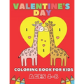 Valentine's Day Coloring Book For Kids Ages 4-8: Gift For Children - Paperback