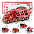 TEMI Diecast Carrier Truck Toy Set | Engineering Vehicle Playset for Kids - # BOT&G21910002 & BOT&G22910002