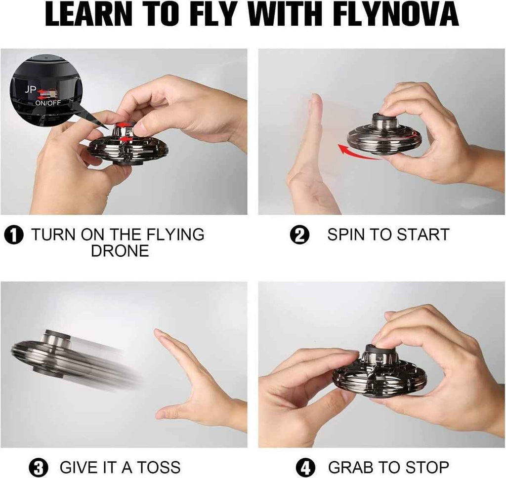 UFO Flying Spinner Mini Drone Toy For Kids and Teens